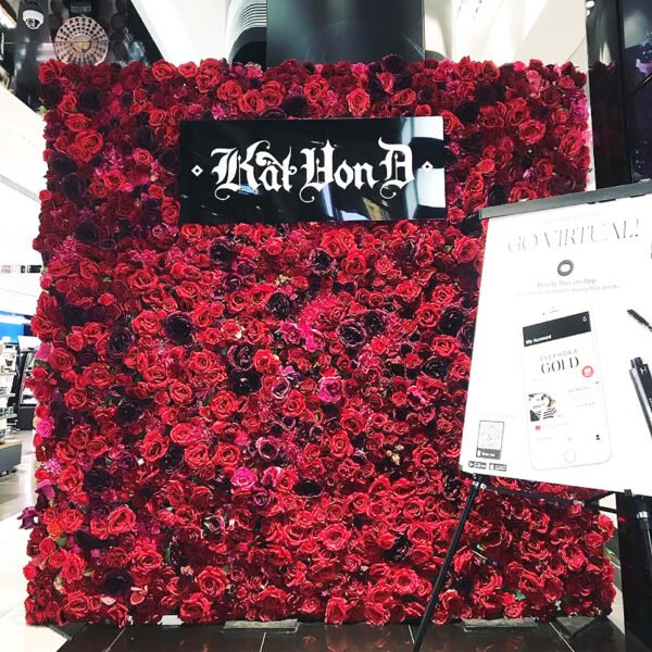 Red Flower Wall - Image 2